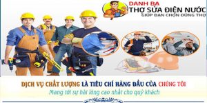 Thợ sửa điện tại nhà TPHCM uy tín