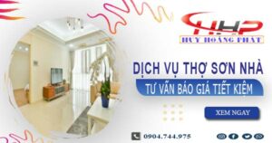 Dịch vụ thợ sơn nhà tại Thủ Dầu Một | Tư vấn báo giá tiết kiệm