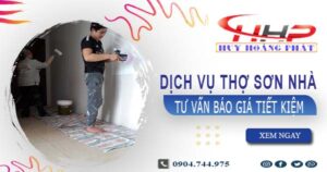 Dịch vụ thợ sơn nhà tại Tp Dĩ An | Tư vấn báo giá tiết kiệm 20%