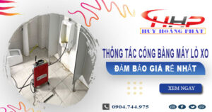 Báo giá thông tắc cống bằng máy lò xo tại Củ Chi【Từ 199K】