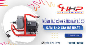 Báo giá thông tắc cống bằng máy lò xo tại Đà Nẵng【Từ 199K】