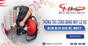 Báo giá thông tắc cống bằng máy lò xo tại quận 5【Từ 199K】