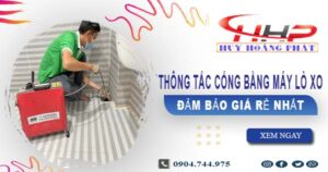 Báo giá thông tắc cống bằng máy lò xo tại quận 7【Từ 199K】