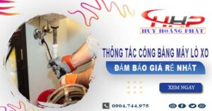 Báo giá thông tắc cống bằng máy lò xo tại Tân Bình【Từ 199K】