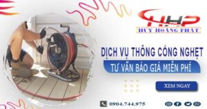 Tư vấn báo giá thông cống nghẹt tại Hoài Đức【Miễn Phí】