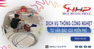 Tư vấn báo giá thông cống nghẹt tại Tp Hội An【Miễn Phí】