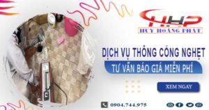 Tư vấn báo giá thông cống nghẹt tại Tp Tam Điệp【Miễn Phí】