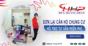 Hỗ trợ tư vấn sơn lại căn hộ chung cư tại Hóc Môn -【Miễn phí】