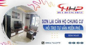 Hỗ trợ tư vấn sơn lại căn hộ chung cư tại Tân Phú -【Miễn phí】