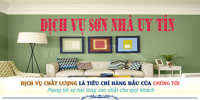 Dịch vụ thợ sơn nhà uy tín tại quận 1 uy tín