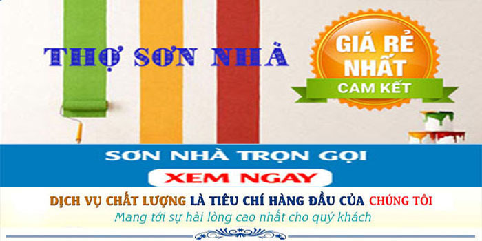 Dịch vụ thợ sơn nhà uy tín tại quận 4 chuyên nghiệp