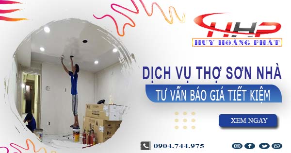 Dịch vụ thợ sơn nhà tại Nhà Bè | Tư vấn báo giá tiết kiệm 20%