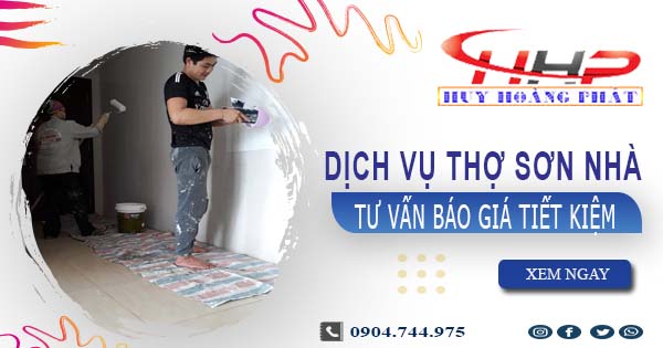 Dịch vụ thợ sơn nhà tại Tp Dĩ An | Tư vấn báo giá tiết kiệm 20%