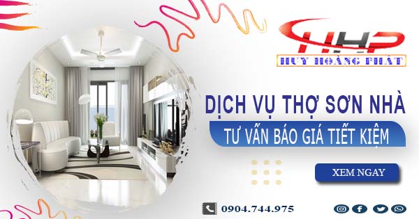 Dịch vụ thợ sơn nhà tại Tp Tân An | Tư vấn báo giá tiết kiệm 20%