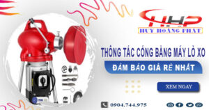 Giá thông tắc cống bằng máy lò xo tại Nha Trang【Từ 199K】