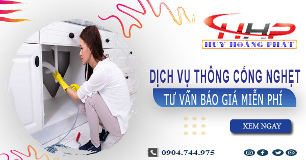 Tư vấn báo giá thông cống nghẹt tại Bình Chánh【Miễn Phí】