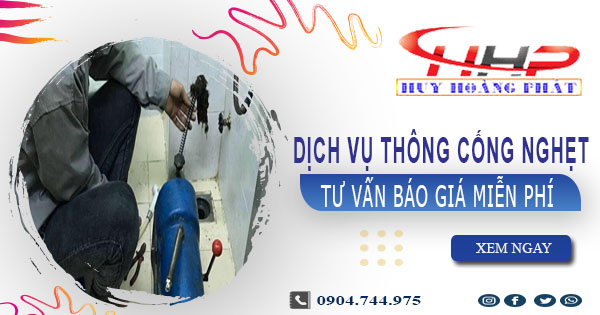 Tư vấn báo giá thông cống nghẹt tại Bình Thuận【Miễn Phí】