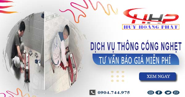 Tư vấn báo giá thông cống nghẹt tại Cầu Giấy【Miễn phí 100%】