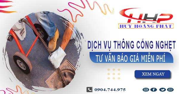 Tư vấn báo giá thông cống nghẹt tại Chương Mỹ【Miễn Phí】