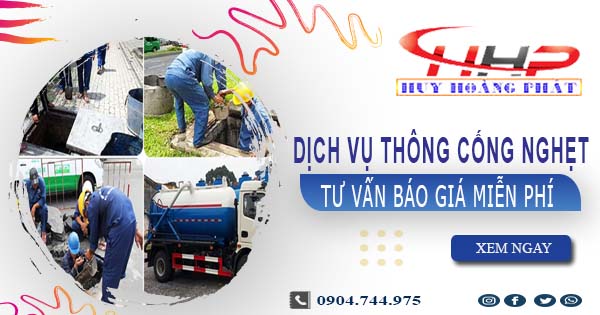 Tư vấn báo giá thông cống nghẹt tại Đông Anh【Miễn Phí】