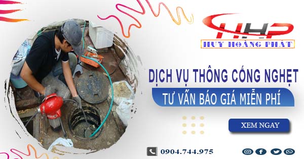 Tư vấn báo giá thông cống nghẹt tại Hoàng Mai【Miễn Phí】