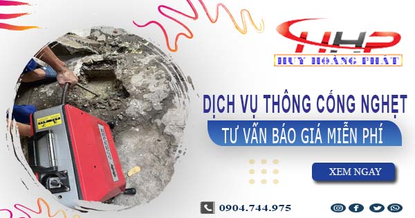 Tư vấn báo giá thông cống nghẹt tại Phúc Thọ【Miễn Phí】