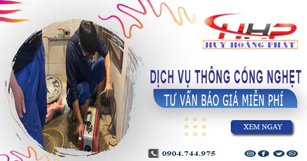 Tư vấn báo giá thông cống nghẹt tại Thạch Thất【Miễn Phí】