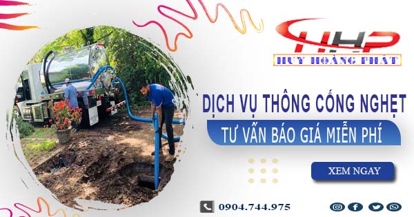 Tư vấn báo giá thông cống nghẹt tại Thanh Oai【Miễn Phí】