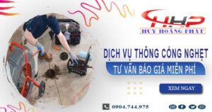 Tư vấn báo giá thông cống nghẹt tại Thị Xã Sơn Tây【Miễn Phí】