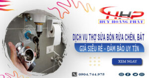 Dịch vụ thợ sửa bồn rửa chén, bát tại TPHCM 【Chỉ từ 199K】