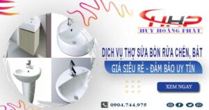 Dịch vụ thợ sửa bồn rửa chén, bát tại Cam Ranh 【Chỉ 199K】