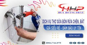 Dịch vụ thợ sửa bồn rửa chén, Bát tại Nha Trang 【Chỉ 199K】