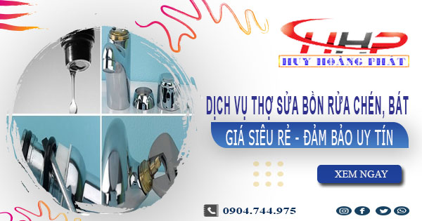 Dịch vụ thợ sửa bồn rửa chén, bát tại Quận 8【Chỉ Từ 199K】