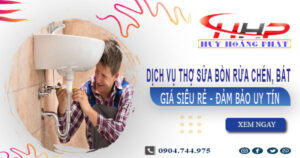 Dịch vụ thợ sửa bồn rửa chén, bát tại Tân Bình【Chỉ từ 199k】