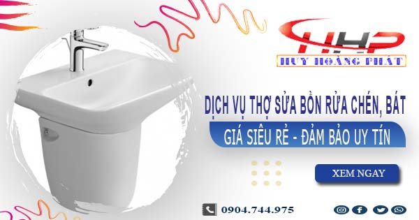 Dịch vụ thợ sửa bồn rửa chén bát tại Thủ Dầu Một【chỉ 199k】