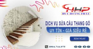 Dịch vụ sửa cầu thang gỗ tại Biên Hòa -【Chỉ từ 199K】