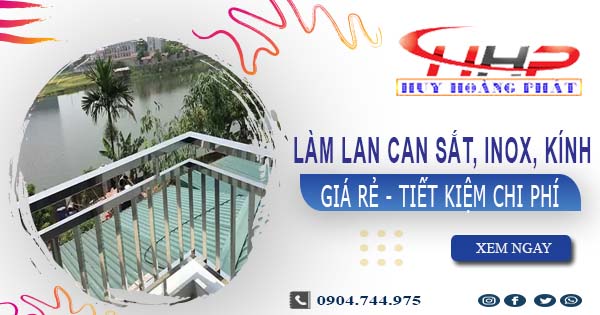 Báo giá làm lan can Sắt, Inox, Kính tại Quận 8【Ưu Đãi 20%】