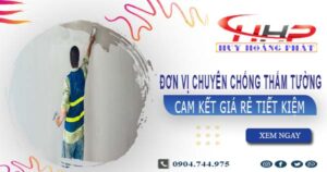 Đơn vị chuyên chống thấm tường tại Bình Chánh【Cam kết giá rẻ】