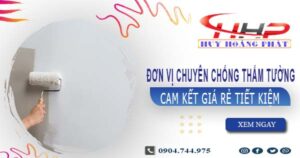 Đơn vị chuyên chống thấm tường tại Bình Tân【Cam kết giá rẻ】