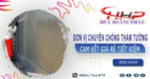 Đơn vị chuyên chống thấm tường tại Bình Thạnh【Cam kết giá rẻ】