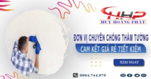 Đơn vị chuyên chống thấm tường tại Củ Chi【Cam kết giá rẻ】