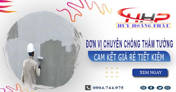 Đơn vị chuyên chống thấm tường tại Long Thành【Cam kết giá rẻ】