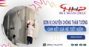 Đơn vị chuyên chống thấm tường tại Quận 10【Cam kết giá rẻ】