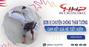 Đơn vị chuyên chống thấm tường tại Quận 11【Cam kết giá rẻ】