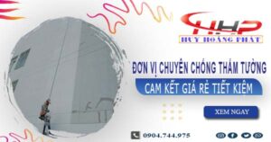 Đơn vị chuyên chống thấm tường tại Quận 3【Cam kết giá rẻ】