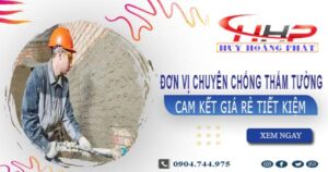 Đơn vị chuyên chống thấm tường tại Quận 8【Cam kết giá rẻ】