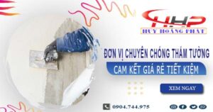 Đơn vị chuyên chống thấm tường tại Quận 9【Cam kết giá rẻ】