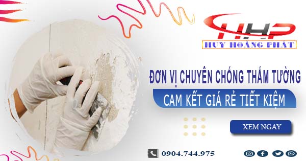 Đơn vị chuyên chống thấm tường tại Tây Ninh【Cam kết giá rẻ】