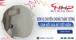 Đơn vị chuyên chống thấm tường tại Thuận An【Cam kết giá rẻ】