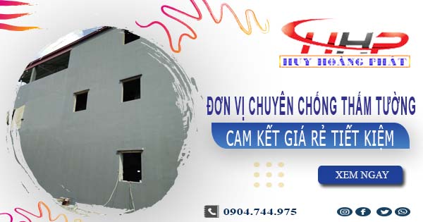 Đơn vị chuyên chống thấm tường tại Vũng Tàu【Cam kết giá rẻ】